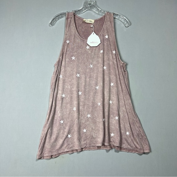 Peach Love California Pink Sleeveless Tank Top Size L - Picture 1 of 6